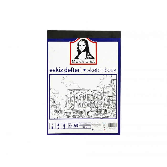 SÜDOR ESKİZ DEFTERİ A5 120 gr 50 YP BN05-5