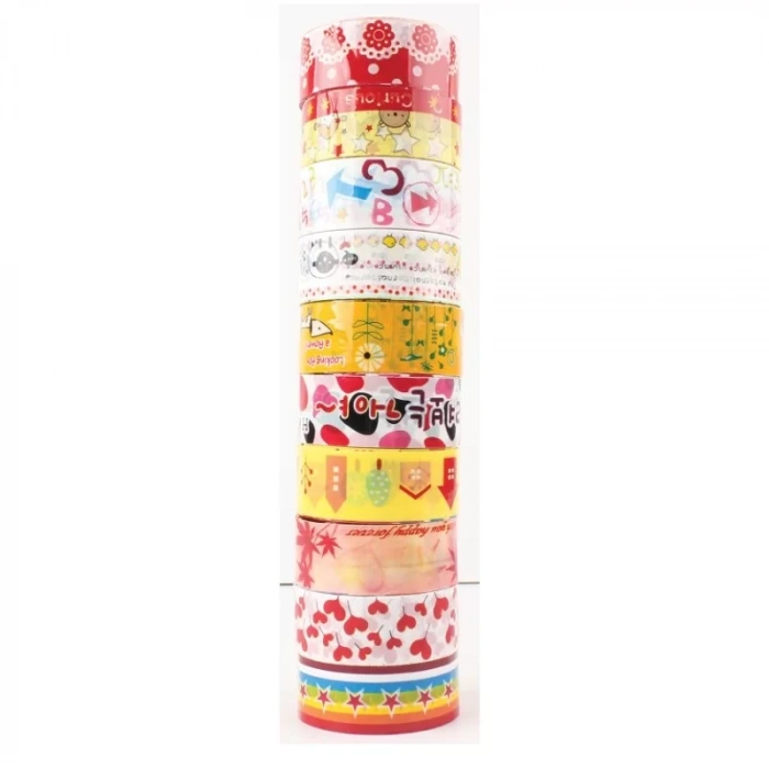 SÜDOR METALİZE DESENLİ BANT 10 LU CT01