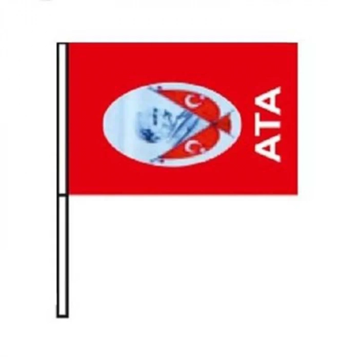 VATAN BÜYÜK ÇITALI KAĞIT ATALI BAYRAK 40 LI VT804