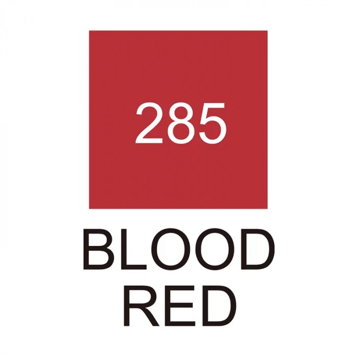 ZİG 285 BLOOD RED KURECOLOR RÜTUŞ KALEMİ (ÇİFT UÇLU) KC-3000