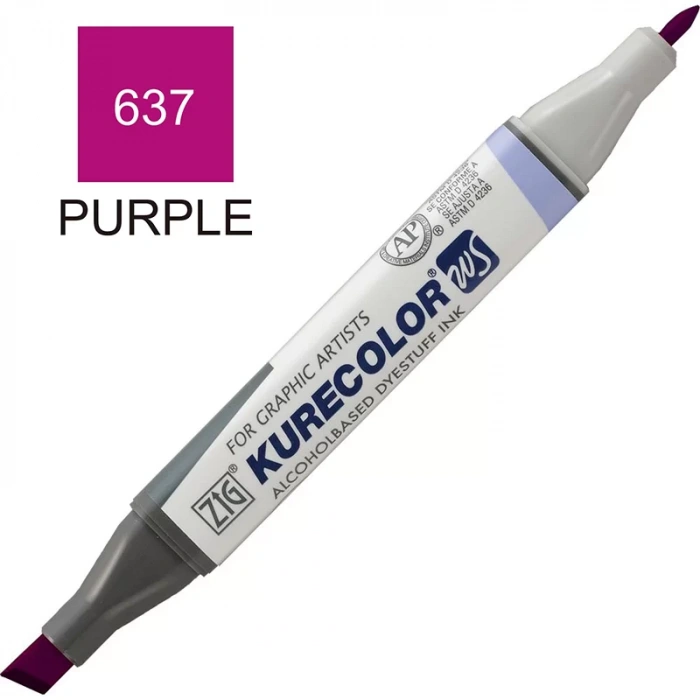 ZİG 637 MOR KURECOLOR RÜTUŞ KALEMİ (ÇİFT UÇLU) KC-3000