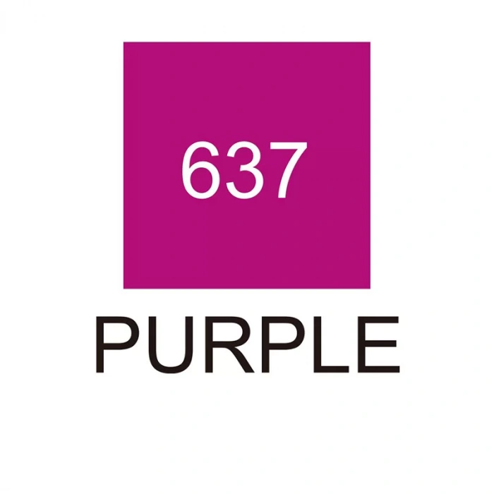 ZİG 637 MOR KURECOLOR RÜTUŞ KALEMİ (ÇİFT UÇLU) KC-3000