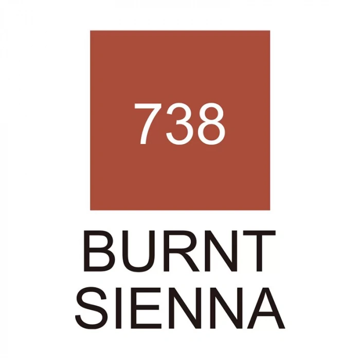 ZİG 738 YANIK KAHVE KURECOLOR RÜTUŞ KALEMİ (ÇİFT UÇLU) KC-3000