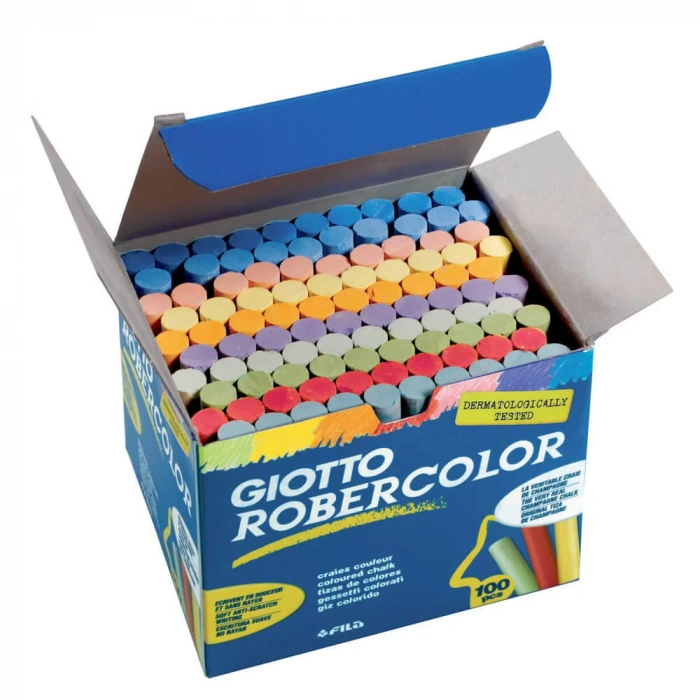 Giotto Robercolor Tebeşir Karışık Renkler 100’lü 539000