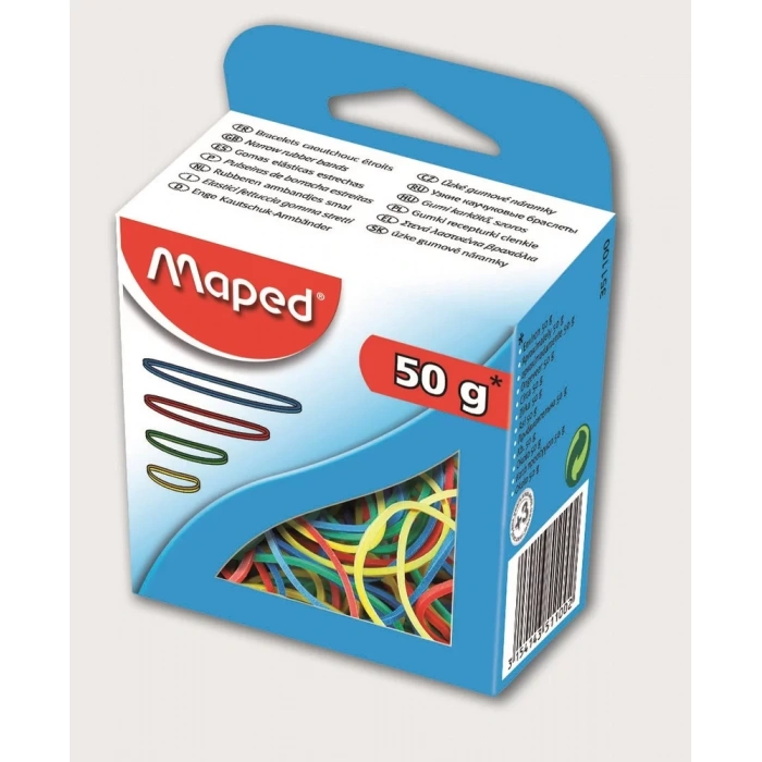 Maped Renkli Ambalaj Lastiği 50 gr 351100