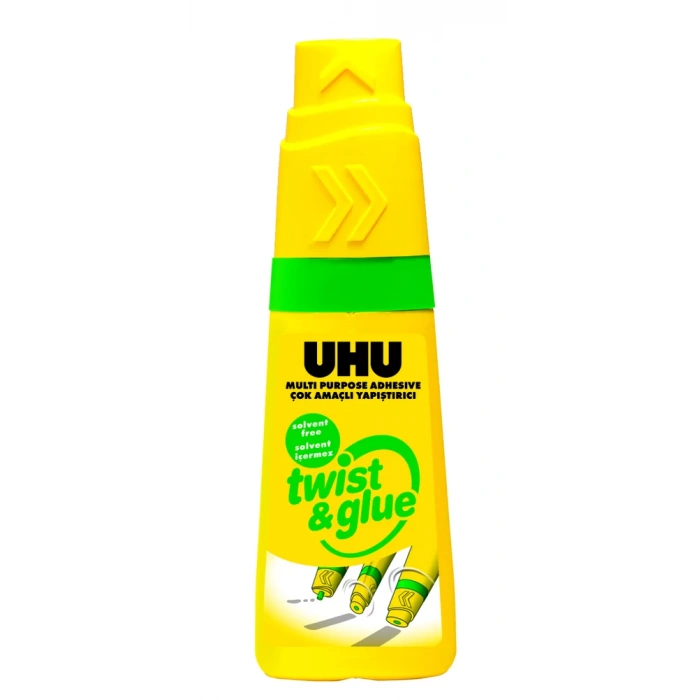 Uhu Twist&Glue Solventsiz Çok Amaçlı Yapıştırıcı 35 ml 38840