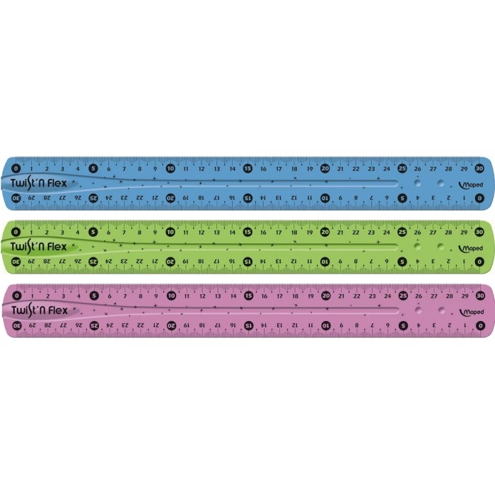 Maped Düz Twist’n Flex Esnek Cetvel 30 cm 027900
