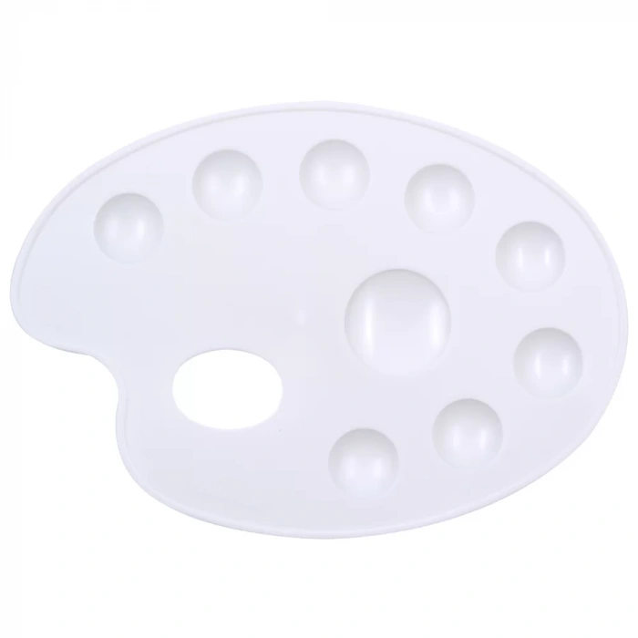 Yıldızlar Büyük Godeli Oval Resim Paleti Kod:138