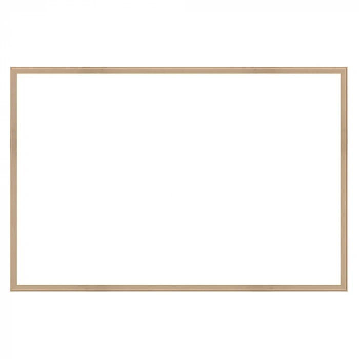 Panda Naturel Ahşap Çerçeve Yazı Tahtası 45x60 cm PAN226