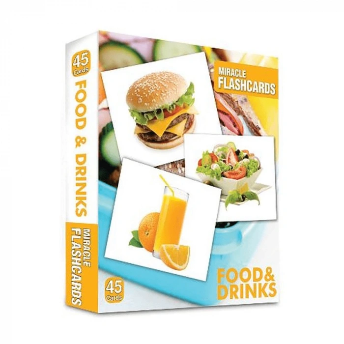 MK  Food And Drink Flashcards (Karton Kutulu)