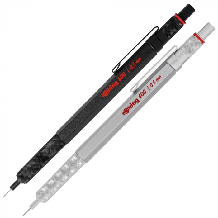 Rotring 600 Versatil Kalem 0.5 mm Krom 1904445