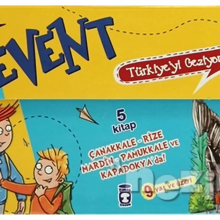 Levent: Türkiye’yi Geziyorum Seti (5 Kitap Takım Kutulu )