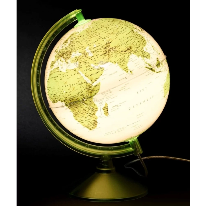 Gürbüz Küre Yeşil Işıklı 26 cm 46253