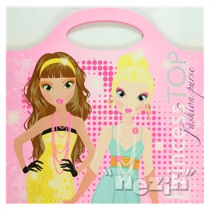 Princess Top Fashion Purse- 2 (Pembe)