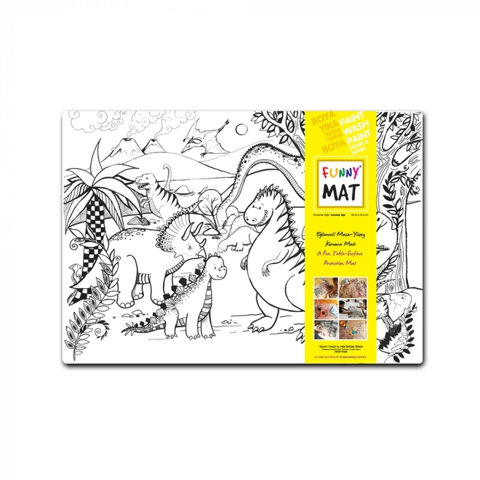 Funny Mat 1009 Dinozorlar Çağı