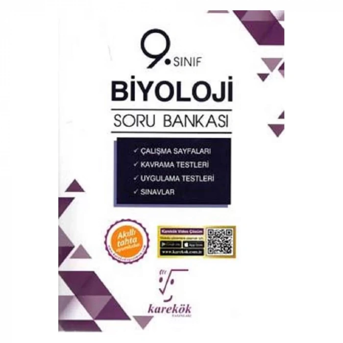 Karekök  9. Sınıf Biyoloji Soru Bankası