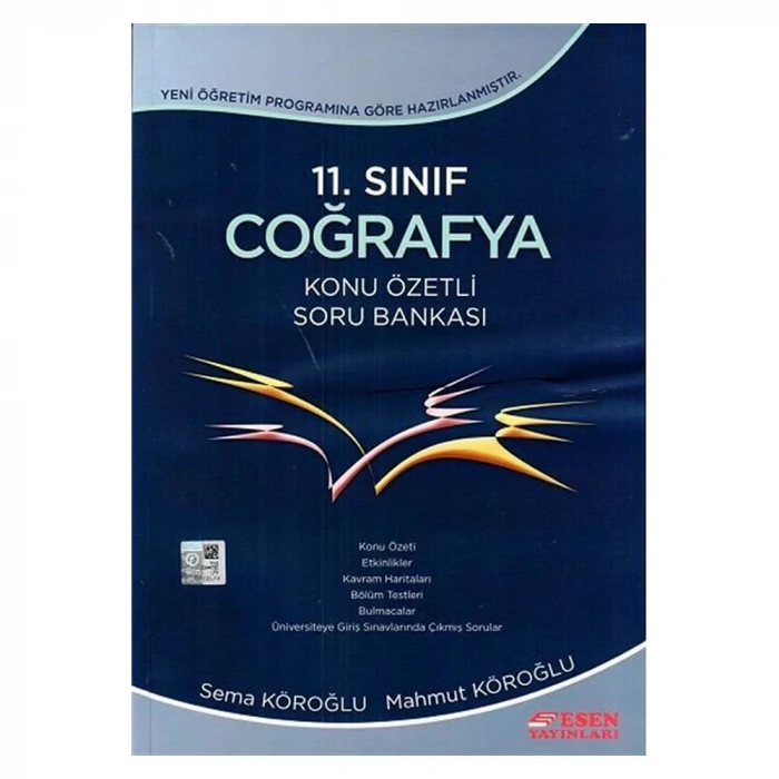 Esen 11. Sınıf Coğrafya Konu Özetli Soru Bankası