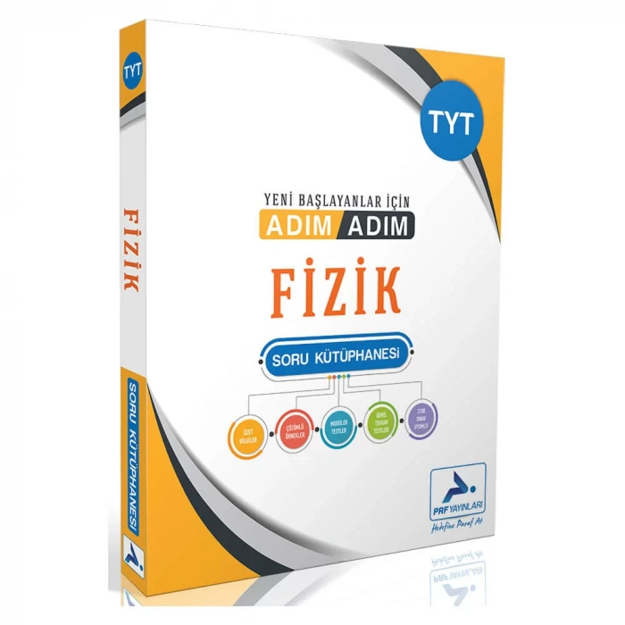 Paraf TYT Adım Adım Fizik Çözümsüz Soru Kütüphanesi