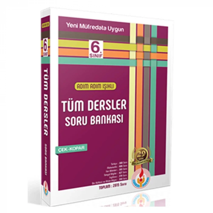 Adım Adım Işıklı 6. Sınıf Tüm Dersler Soru Bankası