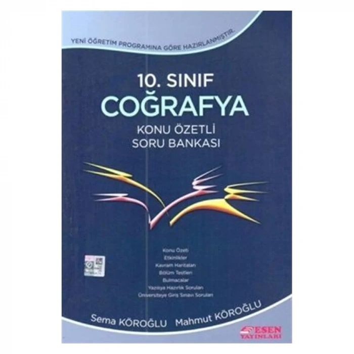Esen 10. Sınıf Coğrafya Konu Özetli Soru Bankası