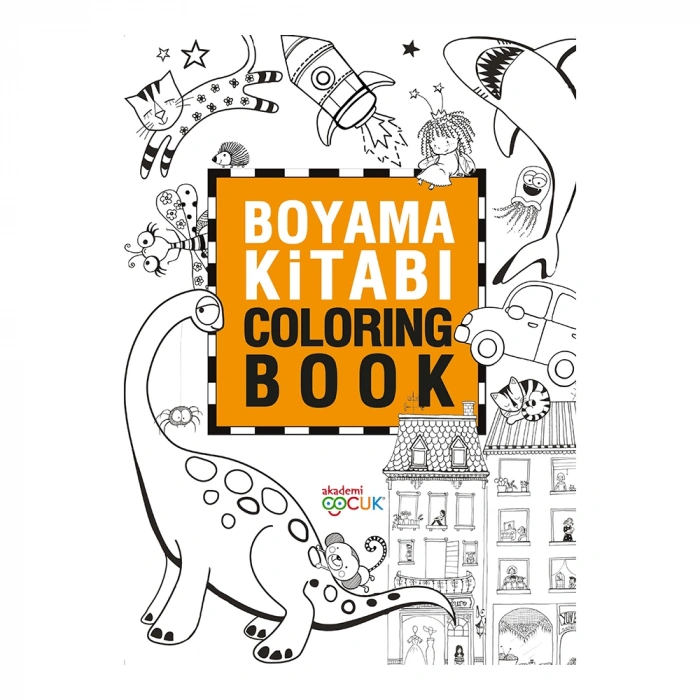 Akademi Çocuk Boyama Kitabı