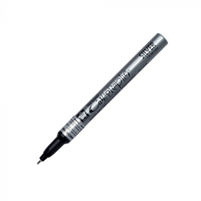 Sakura Pen Touch Kaligrafi Kalemi 1.8mm - Silver