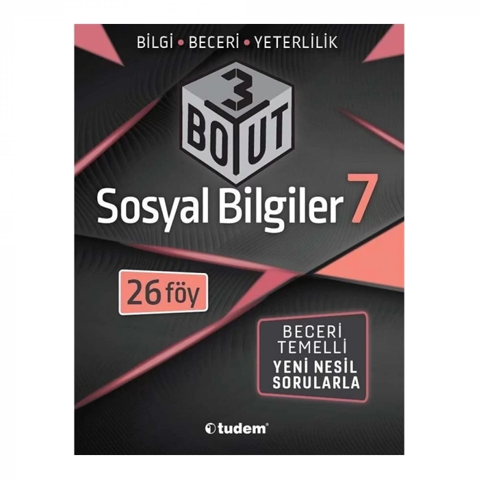 Tudem 7.Sınıf Sosyal Bilgiler 3 BOYUT