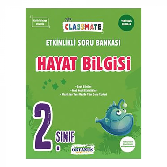 Okyanus  2.Sınıf Classmate Hayat Bilgisi Soru Bankası