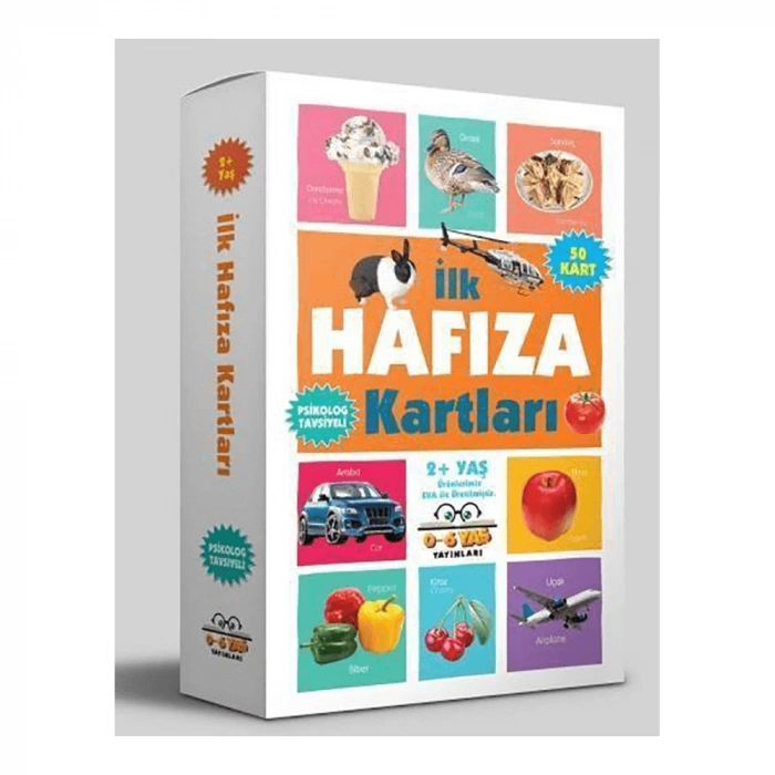 0 6 Yaş Yayınları  İlk Hafıza Kartları