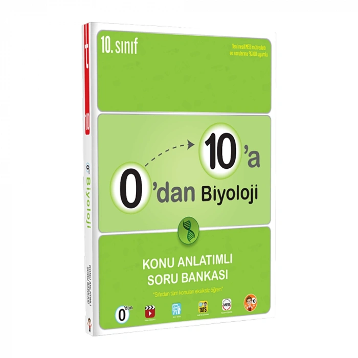 Tonguç  0’dan 10’a Biyoloji Konu Anlatımlı Soru Bankası
