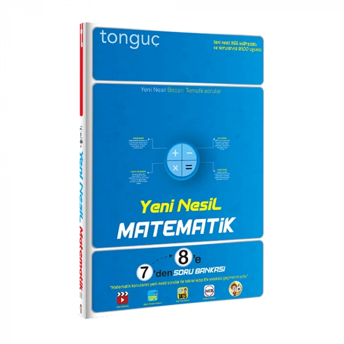 Tonguç  Yeni Nesil Matematik 7’den 8’e Soru Bankası