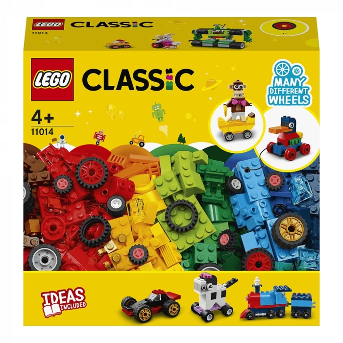 Lego Classic Yapım Parçaları ve Tekerlekler 11014
