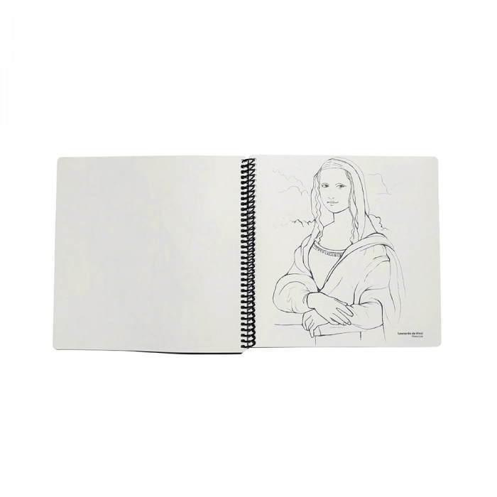 Funny Mat Mini Set Ünlü Resimler Minik Ressamlar (Kalemli) 1159