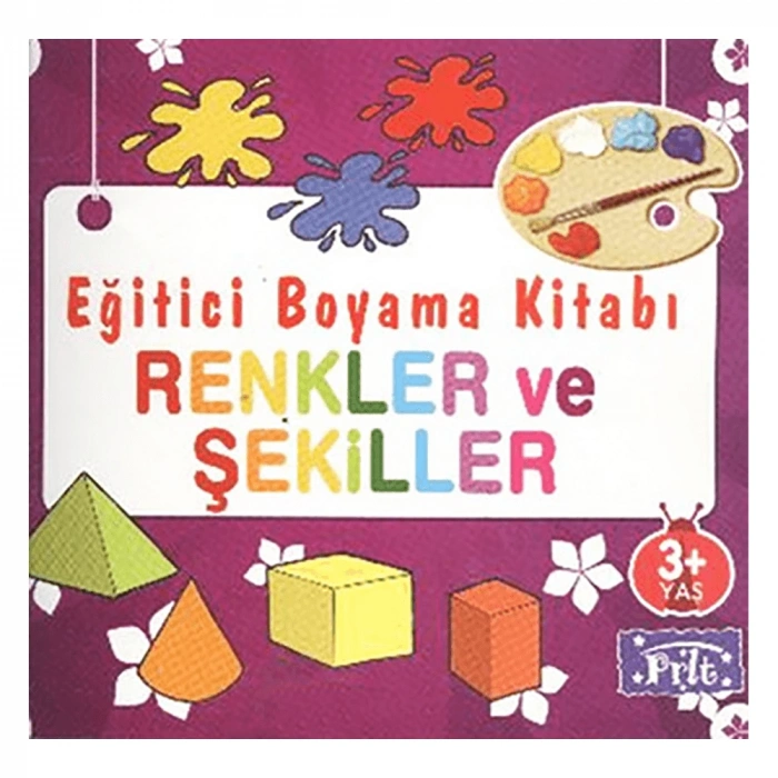 Eğitici Boyama Kitapları - Renkler Ve Şekiller