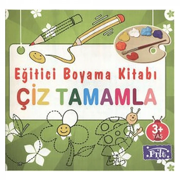 Eğitici Boyama Kitabı - Çiz Tamama
