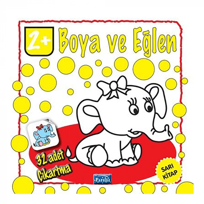 Boya ve Eğlen Sarı Kitap