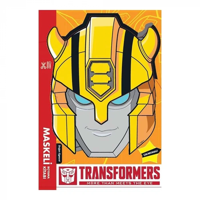 Transformers - Maskeli Boyama Kitabı