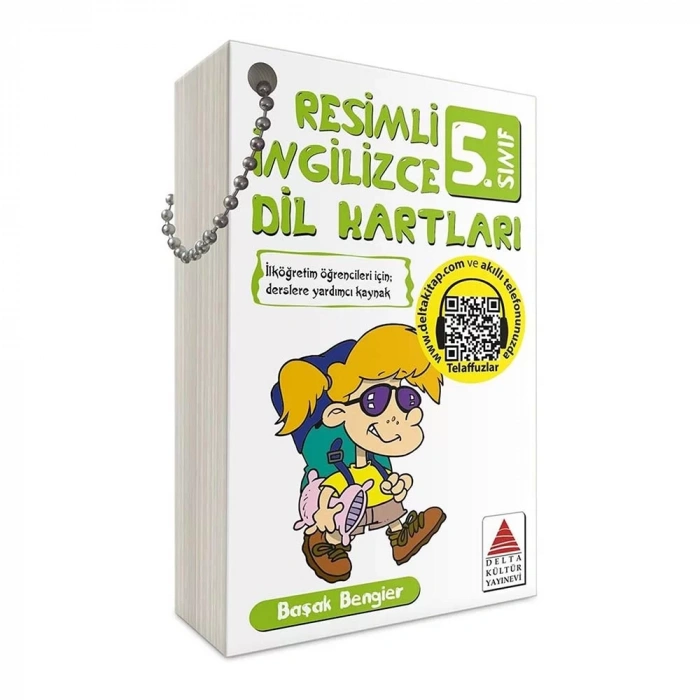 Delta 5.Sınıf Resimli İngilizce Dil Kartları
