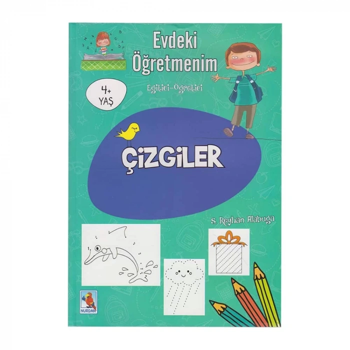 Evdeki Öğretmenim - Çizgiler (Boyama)