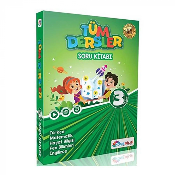 Köşebilgi 3.Sınıf Tüm Dersler Soru Bankası 2022