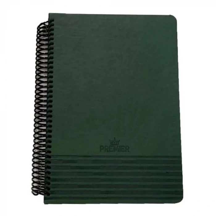Keskin Premier Sert Kapak Defter 17x24cm 120yp Kareli