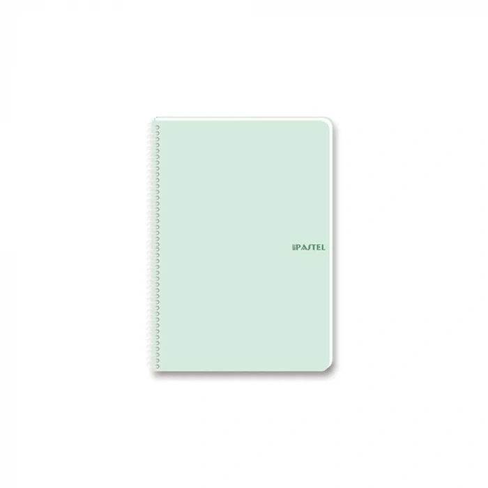 Pastello A4 80 Yp. Spiralli PP Kapak Çizgisiz Defter 540930-99