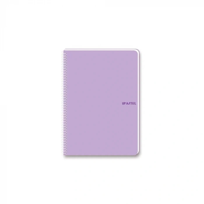 Pastello A4 80 Yp. Spiralli PP Kapak Çizgisiz Defter 540930-99