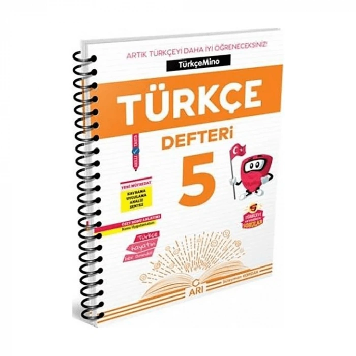 Arı  5. Sınıf Akıllı Türkçe Defteri