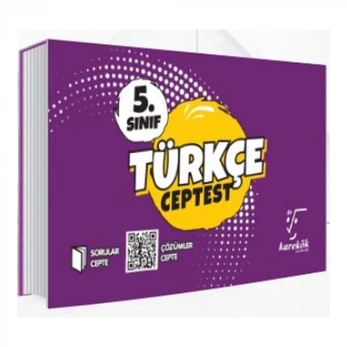 Karekök  5. Sınıf Cep Test Türkçe