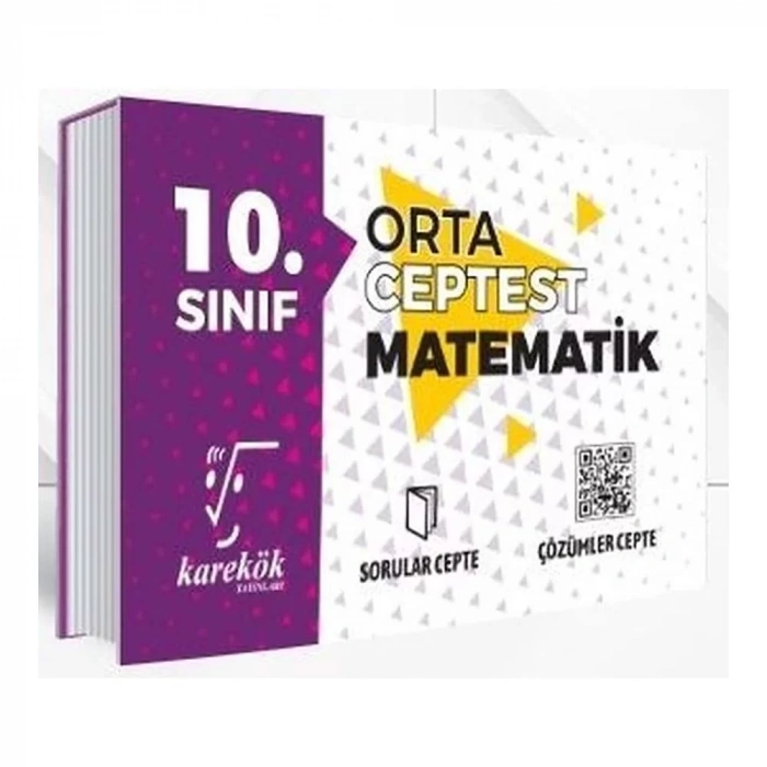 Karekök  10. Sınıf Cep Test Matematik Orta