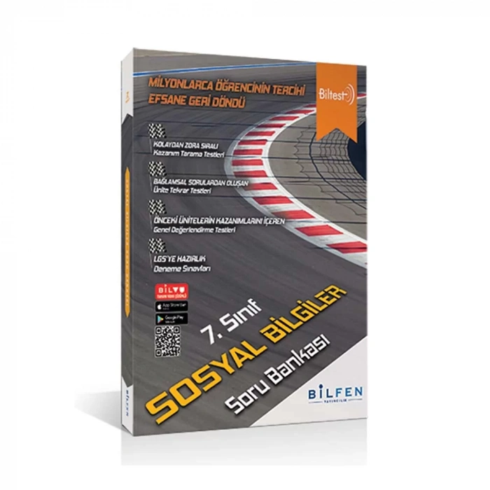 Bilfen  7. Sınıf BİLTEST Sosyal Bilgiler Soru Bankası
