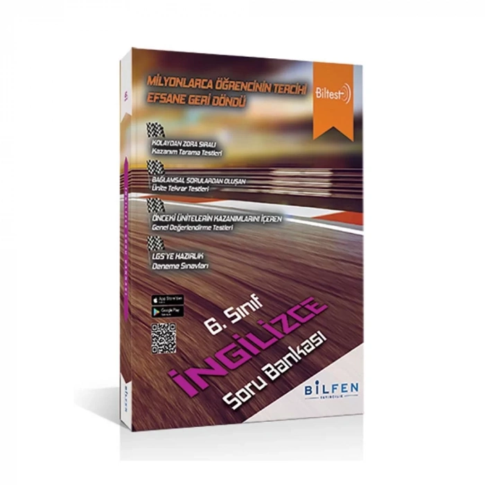 Bilfen  6. Sınıf BİLTEST İngilizce Soru Bankası