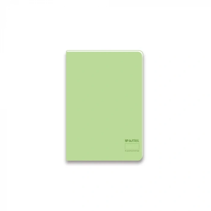 Keskin Pastel Light Pp.Kapak Dikişli Defter A4 60yp.Düz 327010-99