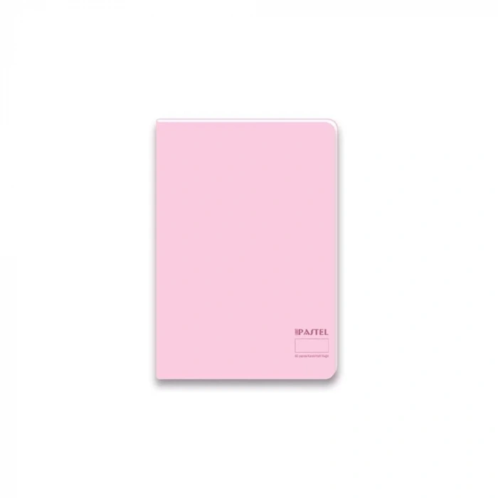 Keskin Pastel Light Pp.Kapak Dikişli Defter A4 60yp.Düz 327010-99